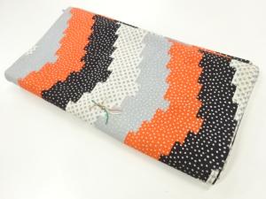 アンティーク　抽象模様着尺反物